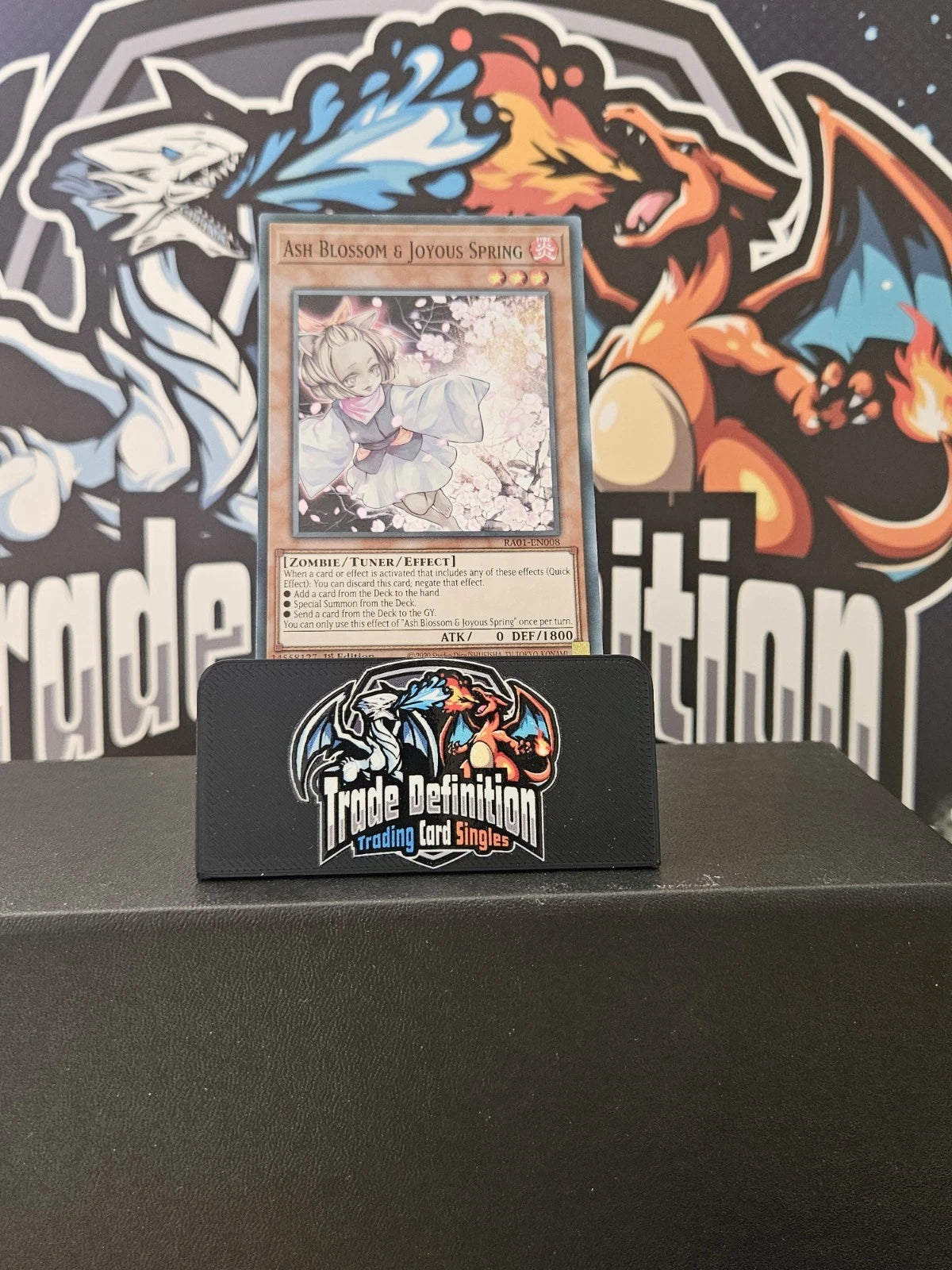 YuGiOh! Ash Blossom & Joyous Spring RA01-EN008 Super Rare 1st Ed