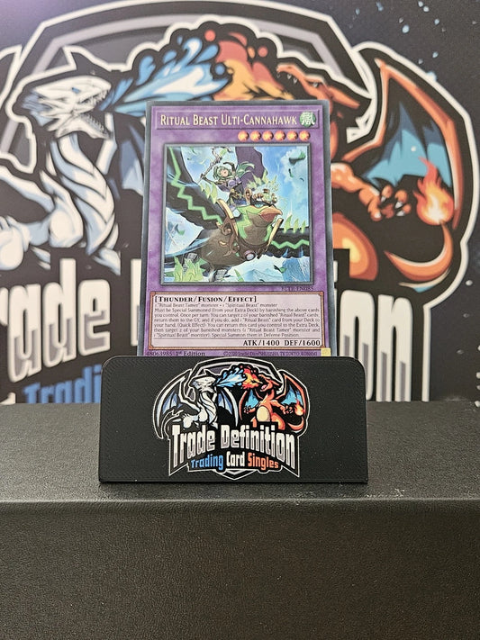 BLTR-EN085 Ritual Beast Ulti-Cannahawk : Ultra Rare Card : 1st Edition YuGiOh