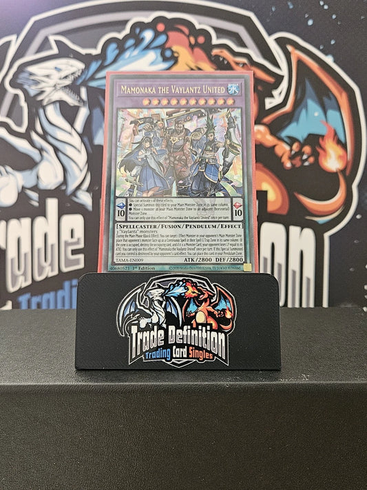 Mamonaka The Vaylantz United Ultra Rare 1st Edition TAMA-EN009