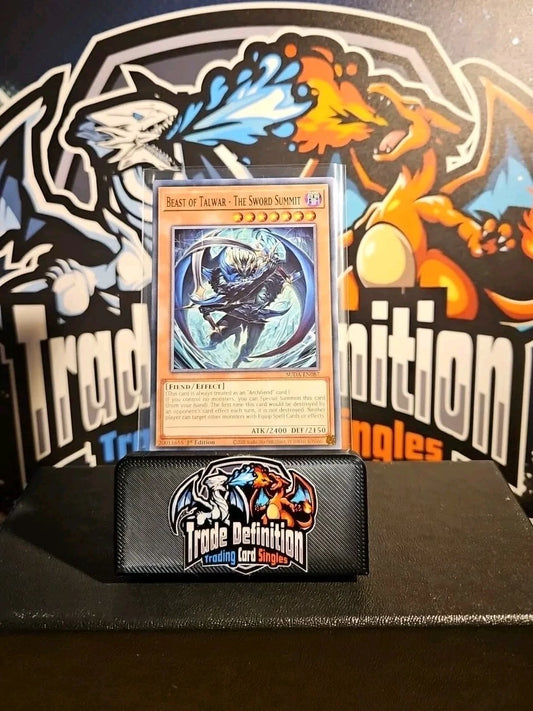 3x Beast of Talwar - The Sword Summit SUDA-EN087 Common 1st Ed Playset YuGiOh