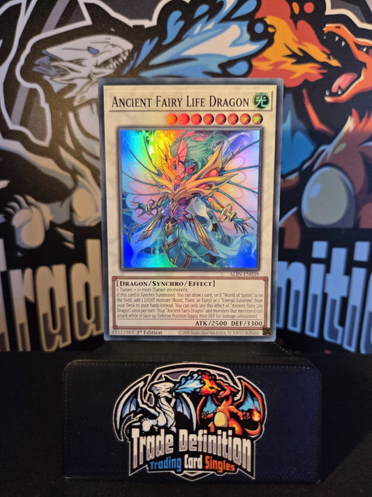 Yugioh ALIN-EN039 - Ancient Fairy Life Dragon - Super Rare