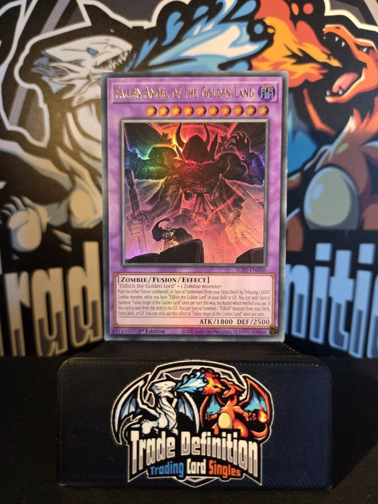 Yugioh ALIN-EN036 - Fallen Angel of the Golden Land - Ultra Rare